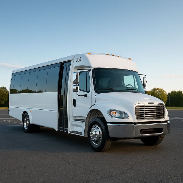 Grand Prairie Coach Bus Service 25 Passenger Minibus