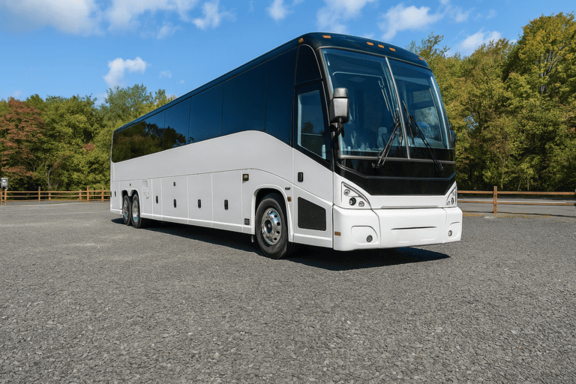 Grand Prairie Coach Bus Service 56 Passenger Charter Bus