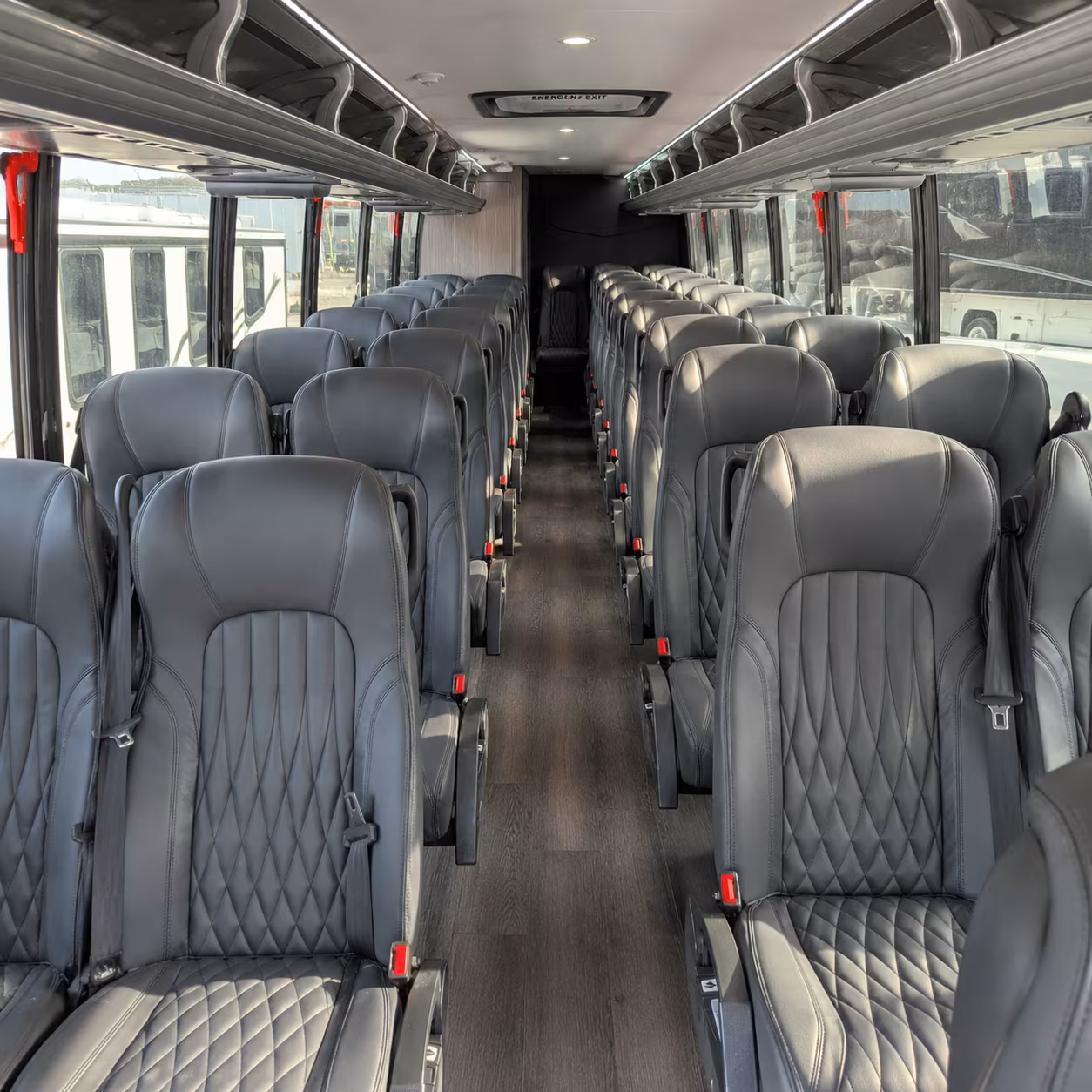 grand prairie corporate event transportation onboard seating