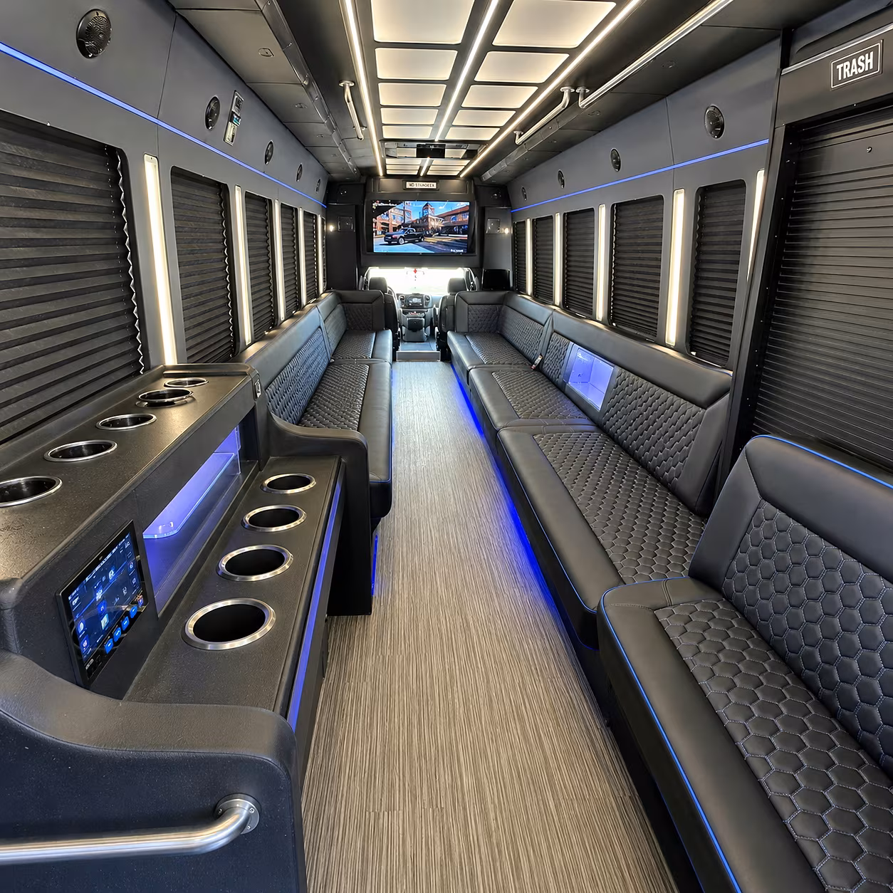 grand prairie party bus rentals inside