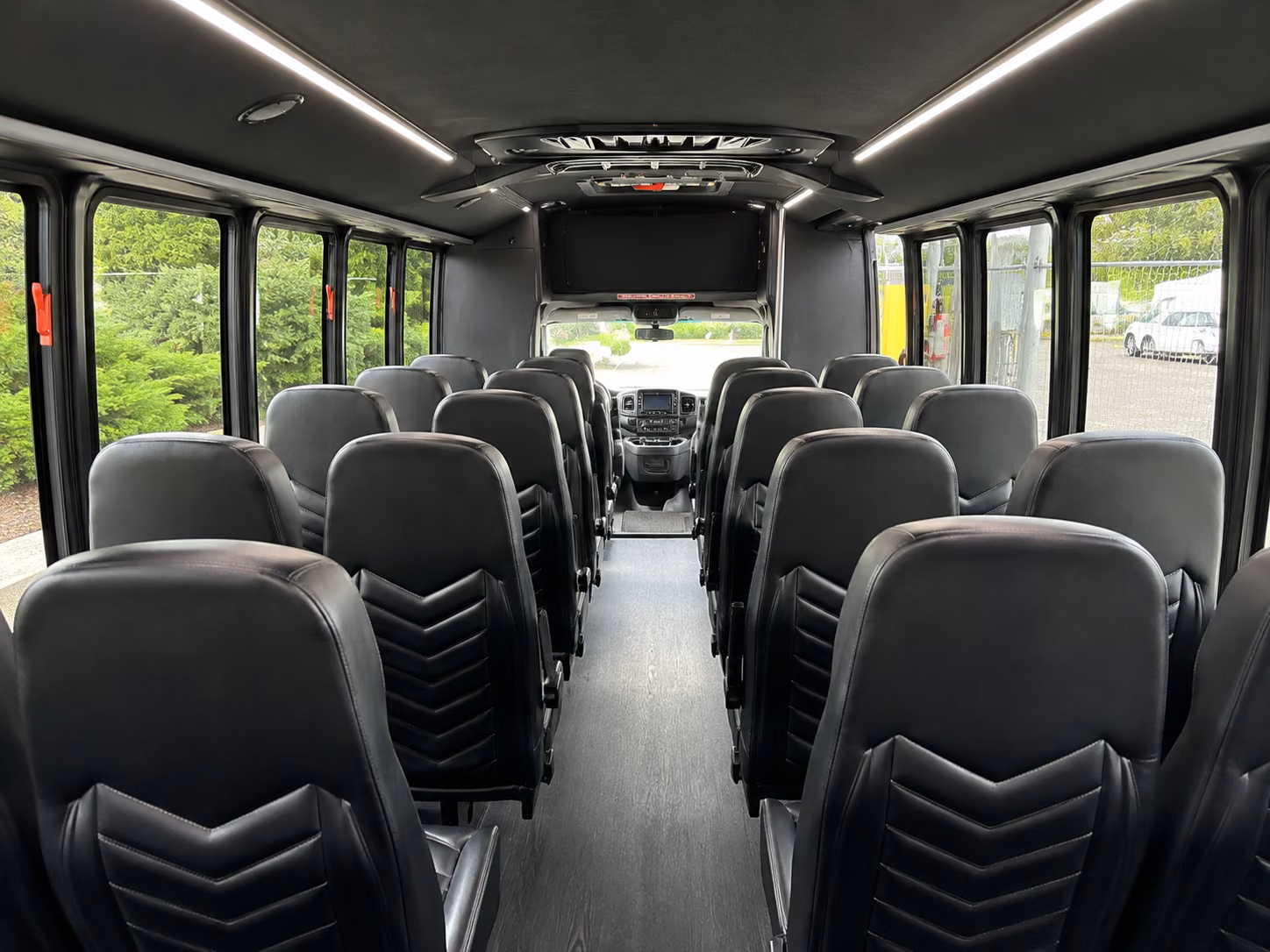grand prairie school event transportation onboard seating