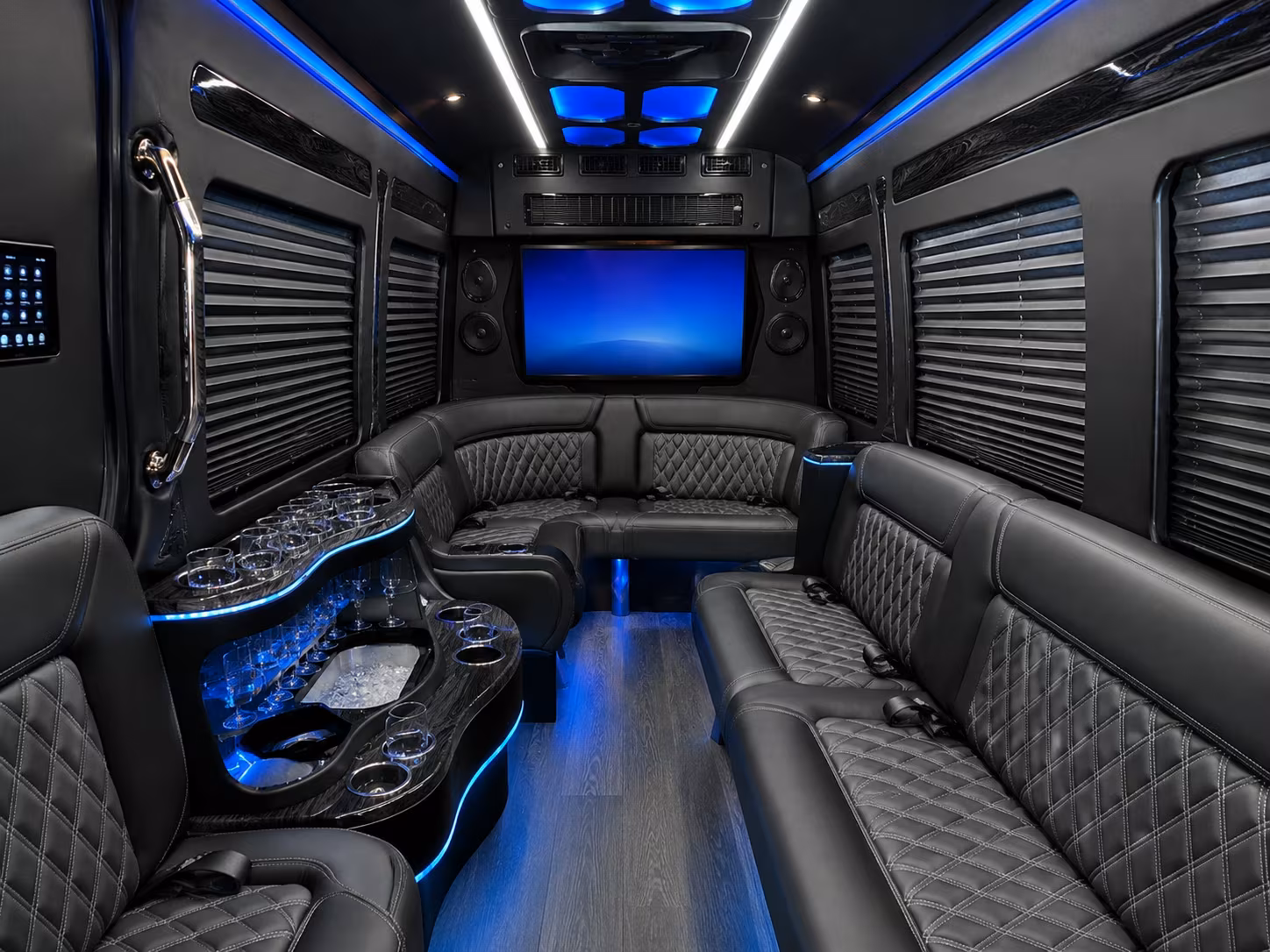 grand prairie sprinter limousine interior