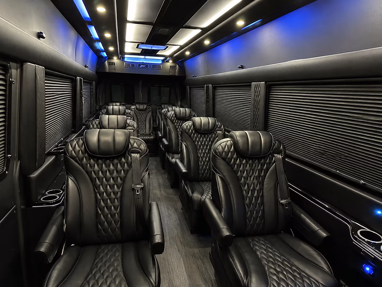 grand prairie sprinter van with driver inside