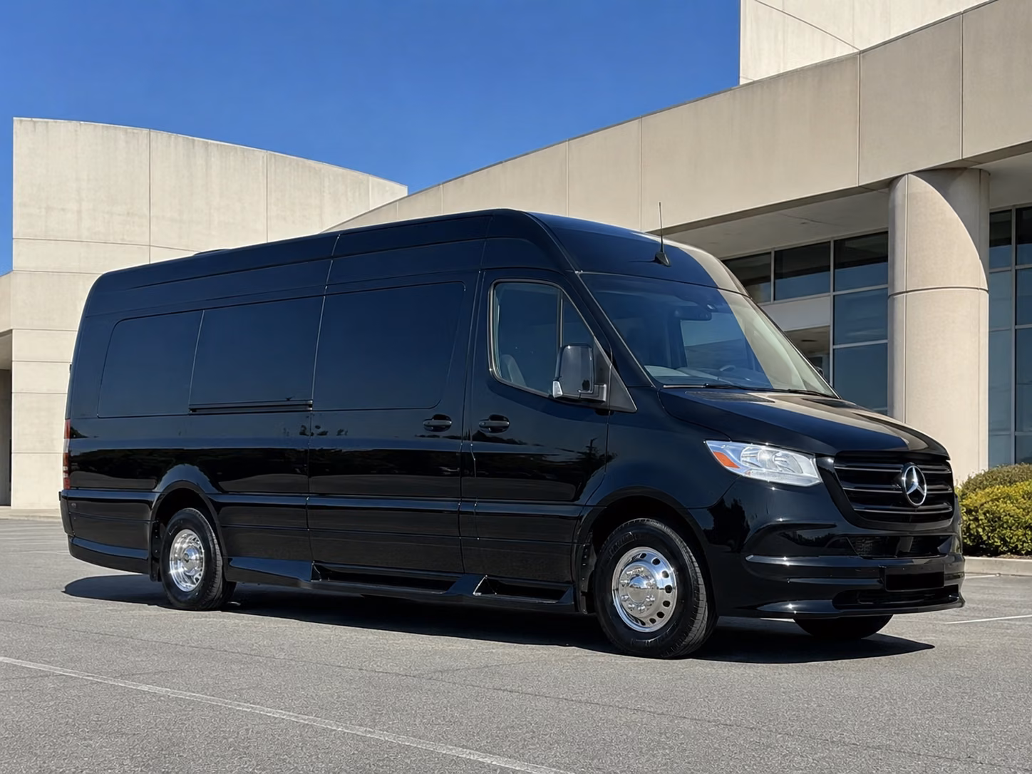 grand prairie sprinter van with driver