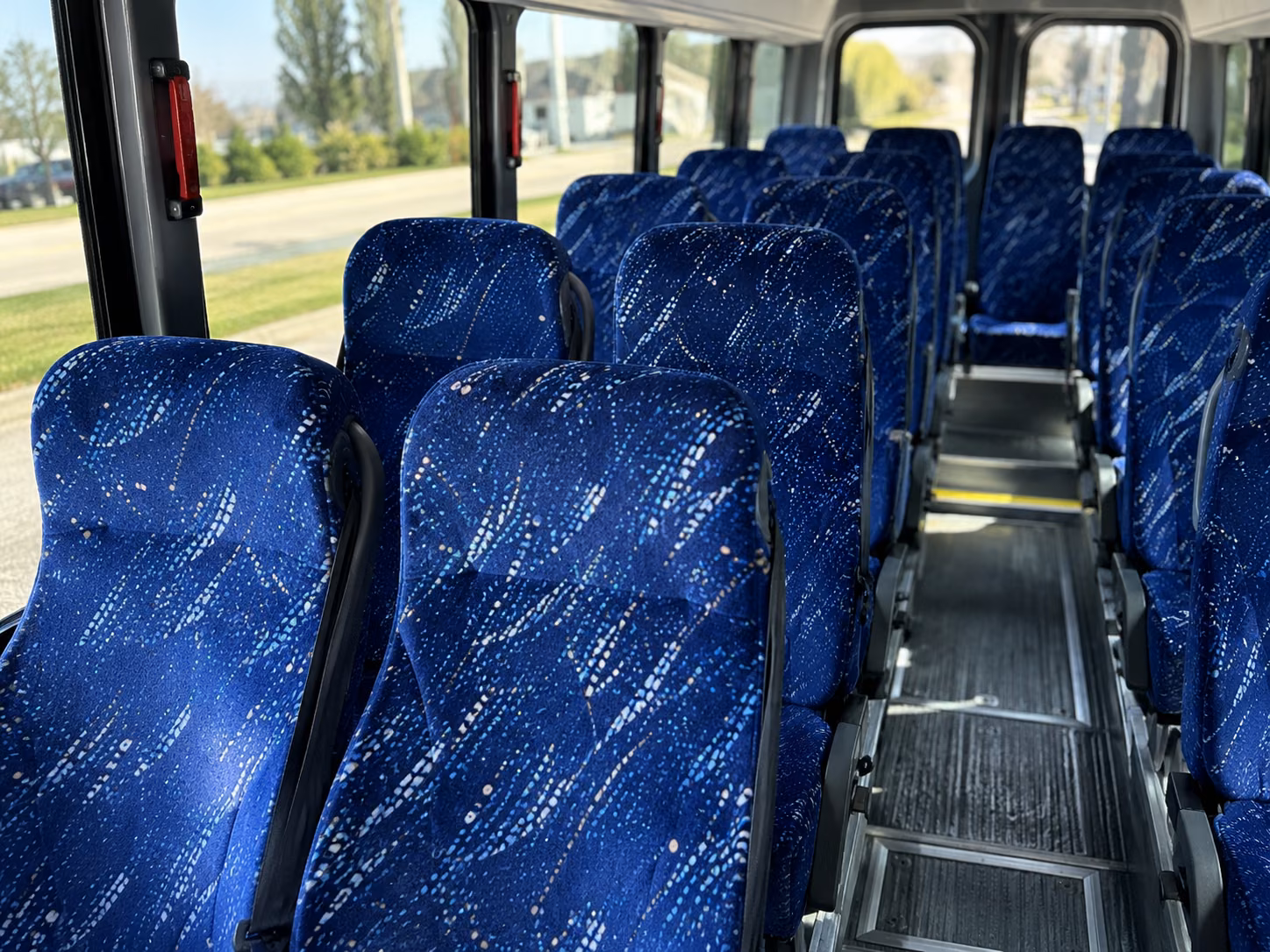 grand prairie wedding transportation onboard seating