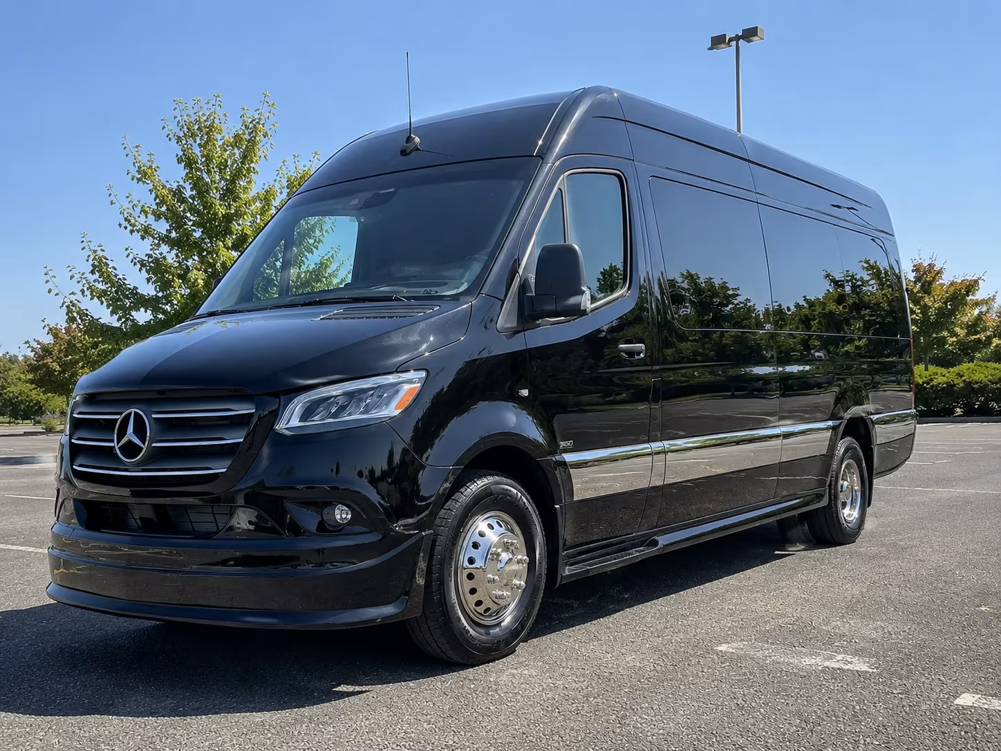 sprinter vans and small group wine tour buses around the dfw metroplex