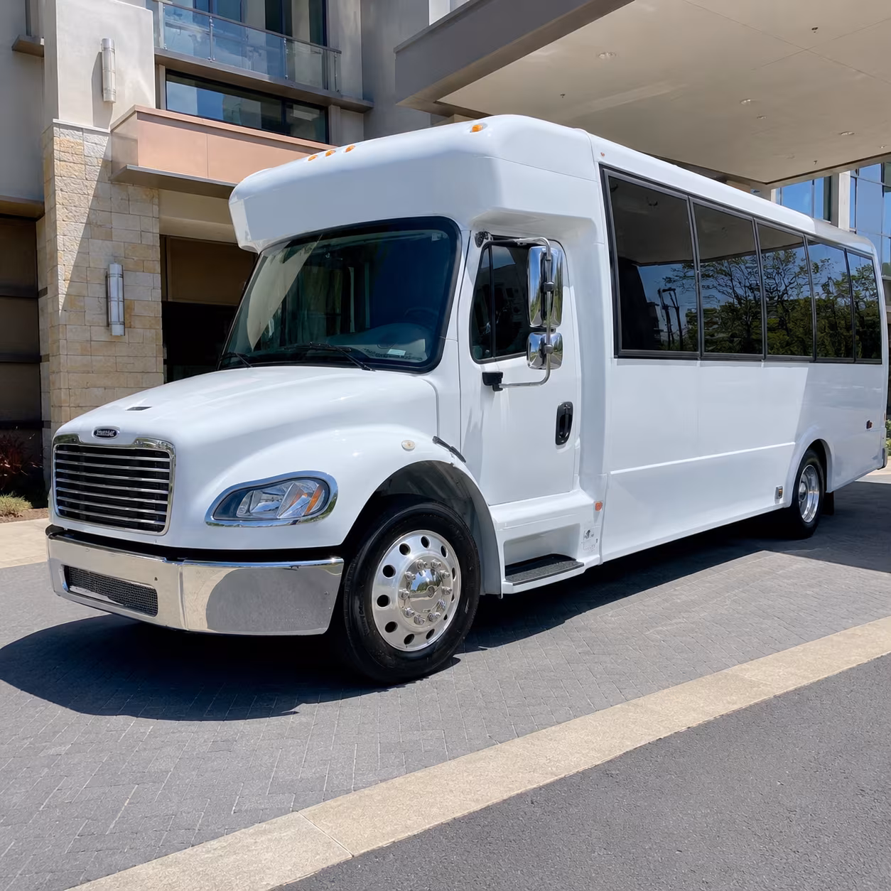 wedding guest shuttle buses in grand prairie